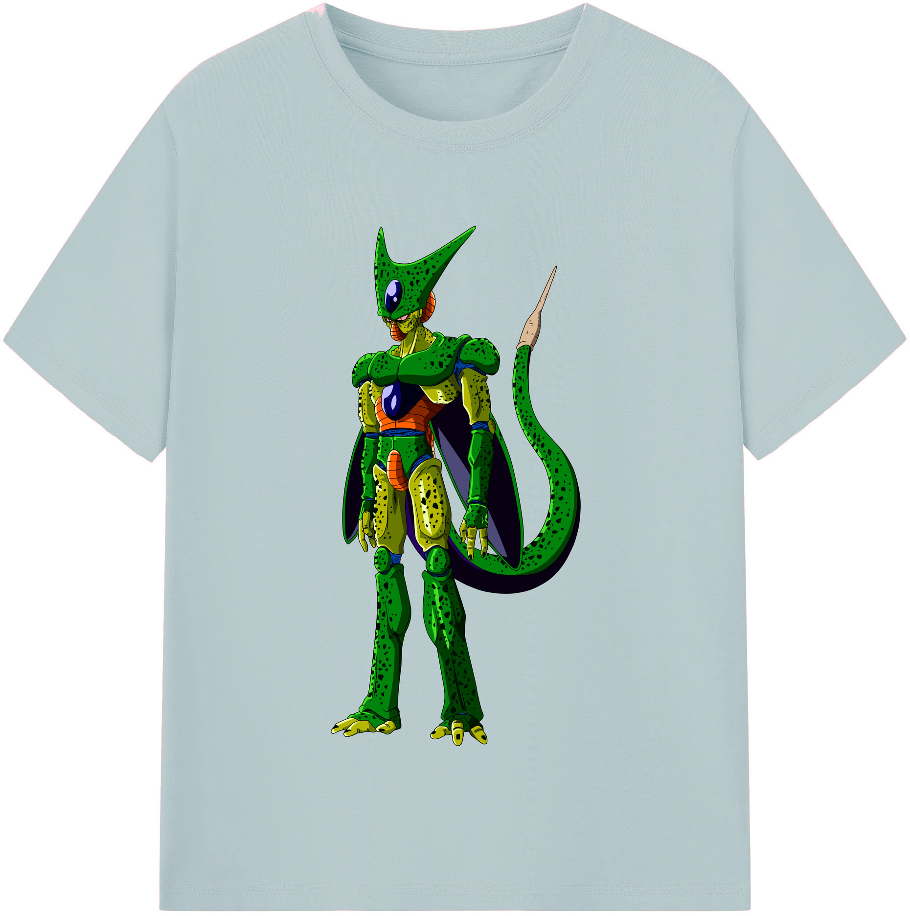（画像用） ドラゴンボール セル DRAGON BALL Cell 綿100％半袖Tシャツ（フロントプリント）